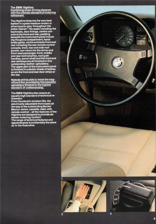 E23 EXECUTIVE 1985 (EN) - Image 9