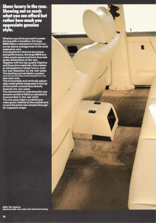 E23 EXECUTIVE 1985 (EN) - Image 18